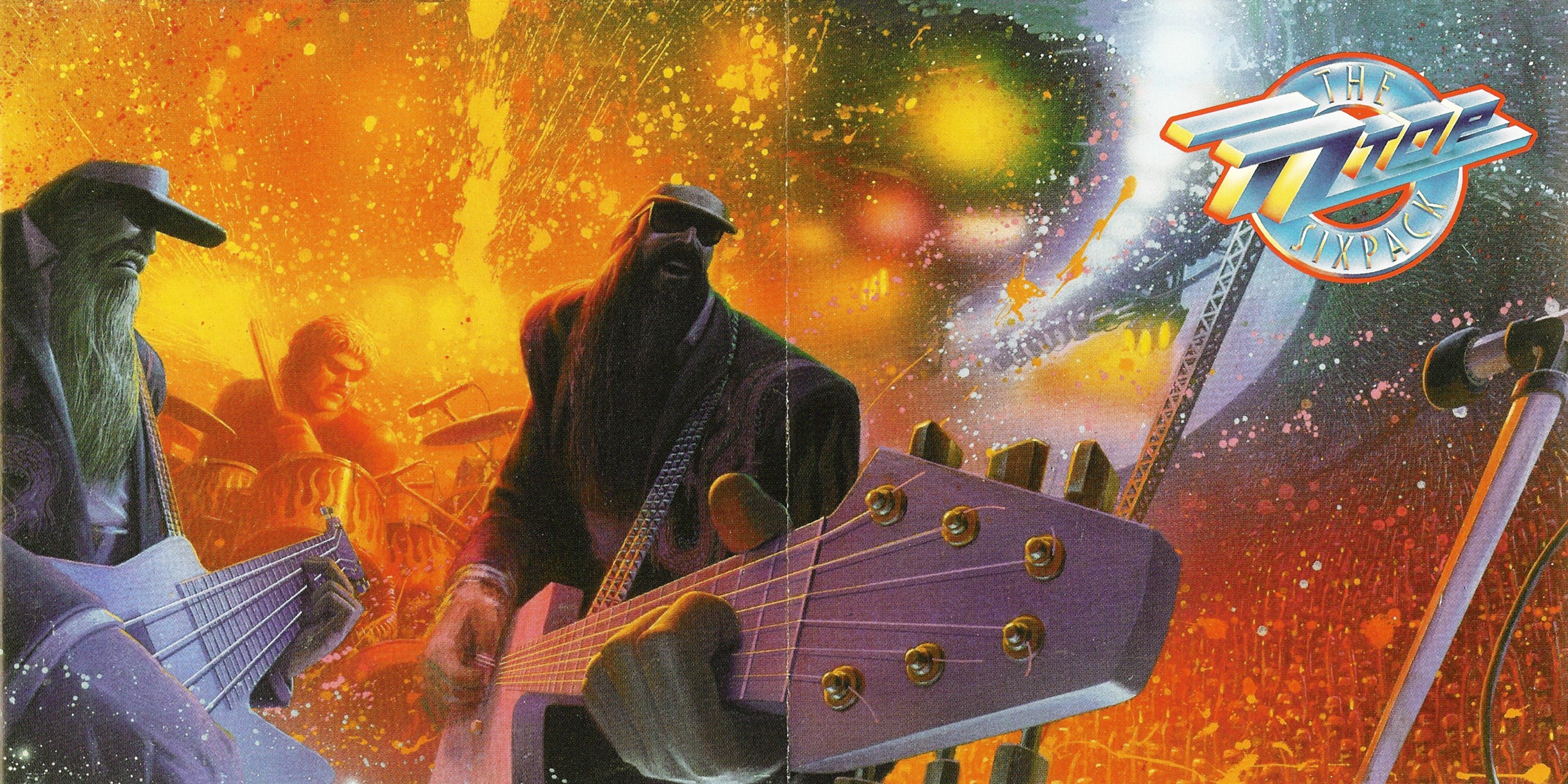 ZZ Top  The ZZ Top Sixpack : Front + Inlay